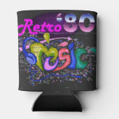 レトロ 80年代 音楽サウンド 缶クーラー (裏面)