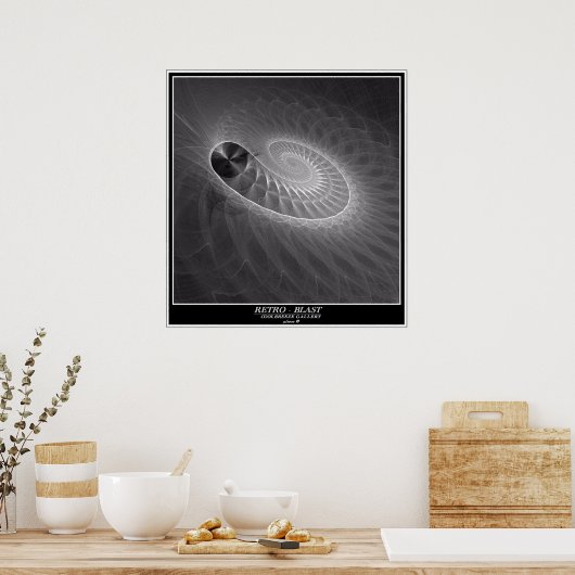 レトロ- BLAST ポスター (キッチン)