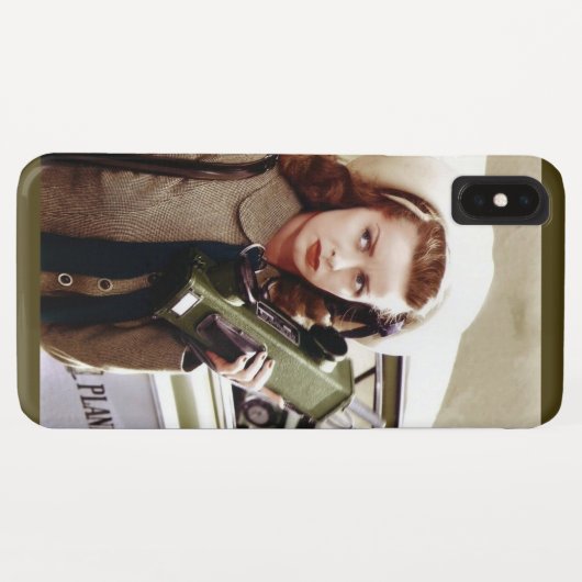 レトロ「Brick」 iPhone/iPad Case by RoseWrites Case-Mate iPhoneケース (裏面(横))