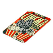 レトロ*CINEMA* [ムービーナイト]フレキシブルマグネット マグネット (左側)