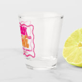 レトロ Drunk in Love ブライズメイド 週末のパーティー ショットグラス (右)