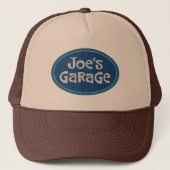 レトロ「Joe's Garage」ロゴ キャップ (正面)