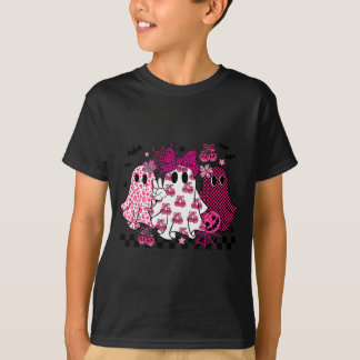 レトロ NK ヒョウ柄 カボチャ おばけ ハロウィン レディース Tシャツ