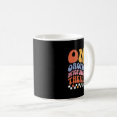 レトロ OMT 口腔顔面筋機能療法士 メンタル コーヒーマグカップ (正面右)