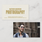 レトロ%PIPE%の写真撮影の名刺 名刺 (正面/裏面)