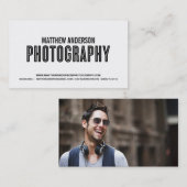 レトロ%PIPE%の写真撮影の名刺 名刺 (正面/裏面)