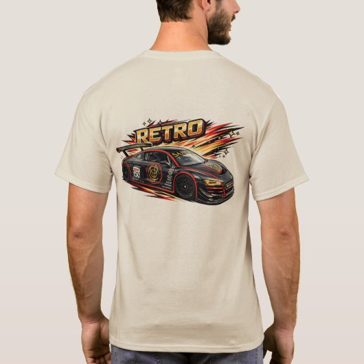 レトロ Tシャツ (裏面)