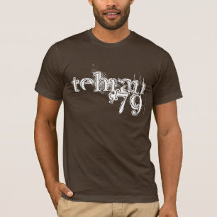 レトロ"theran '79" tシャツ