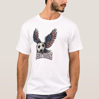 レトロ USA サッカー 2026 イーグルウィングス Tシャツ