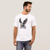 レトロ USA サッカー 2026 イーグルウィングス Tシャツ (正面フル)