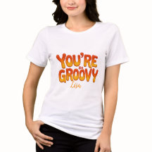レトロ You're So Groovy 名前入り 70年代 