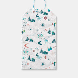 レトロAゴークリスマス ギフトタグ