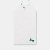 レトロAゴークリスマス ギフトタグ (裏面)