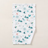 レトロAゴークリスマス バスタオルセット (ハンドタオル)