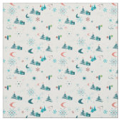 レトロAゴークリスマス ファブリック (見本)