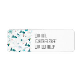 レトロAゴークリスマス ラベル