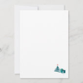 レトロAゴークリスマス 招待状 (裏面)