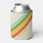 レトロABC通りストライプ名 缶クーラー (缶正面)