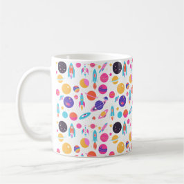 レトロAI生成宇宙マグカップ コーヒーマグカップ