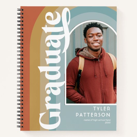 レトロArch Photo 2025卒業リーバーズブック ノートブック (正面)