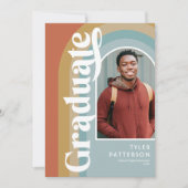 レトロArch Photo 2025卒業 案内状 (正面)