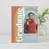 レトロArch Photo 2025卒業 案内状 (スタンド正面)