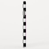 レトロB&Wチェッカーボード、ヒップスターキャットパーソナライズされた、 Case-Mate iPhoneケース (裏面/右)