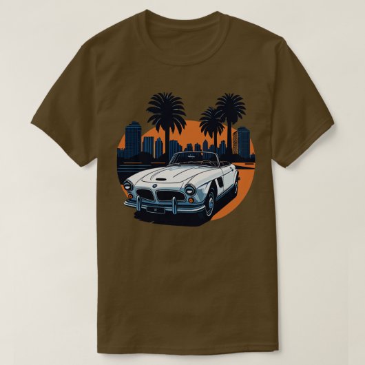 レトロBMW 2 Tシャツ (デザイン正面)