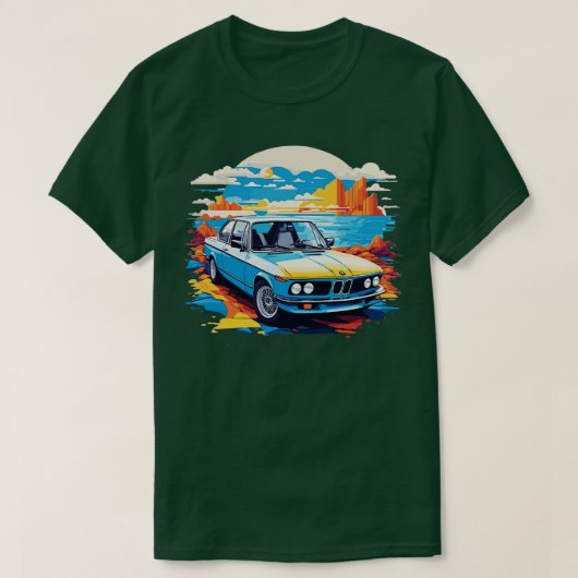 レトロBMW Tシャツ (デザイン正面)