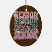 レトロBoho Senior 2023クラス2023卒業 セラミックオーナメント (右)