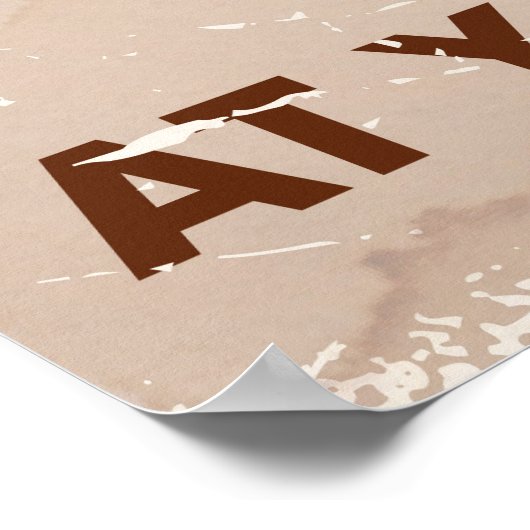 レトロBritish Chocolate Adt. ポスター (角)