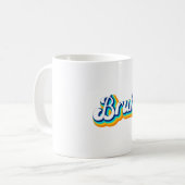 レトロBruh コーヒーマグカップ (正面左)