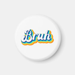 レトロBruh マグネット