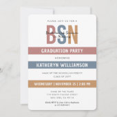 レトロBSN看護学校卒業RN 招待状 (正面)