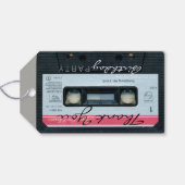 レトロCオーディオタペ55th誕生日サンキューギフトラベル ギフトタグ (裏面横)