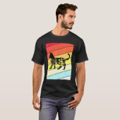 レトロCaヴィンテージCa Cat 1 Tシャツ (正面フル)
