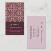 レトロCOGSワイン名刺 名刺 (正面/裏面)