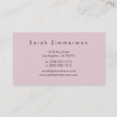 レトロCOGSワイン名刺 名刺 (裏面)