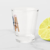 レトロCPA公認会計士 ショットグラス (右)