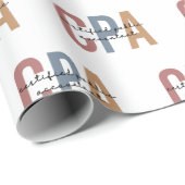 レトロCPA公認会計士 ラッピングペーパー (ロールコーナー)