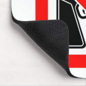 レトロCSGVのロゴ マウスパッド (コーナー)