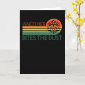 レトロD20 RPGサイコロ カード (黄色い花)