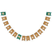 レトロDISCOパーティー バンティングフラッグ (全)