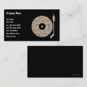 レトロDJの名刺 名刺 (正面/裏面)