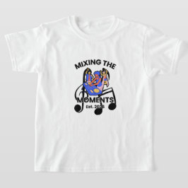 レトロDJミュージックミックスTシャツ Tシャツ