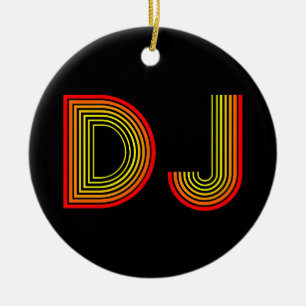 レトロDJ セラミックオーナメント