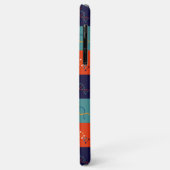 レトロDNA遺伝学幹生物学パターンセット Case-Mate iPhoneケース (裏面/左)