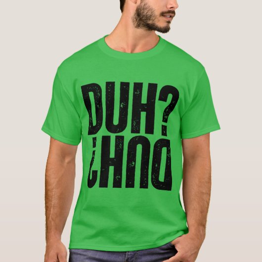 レトロDUH Tシャツ (正面)