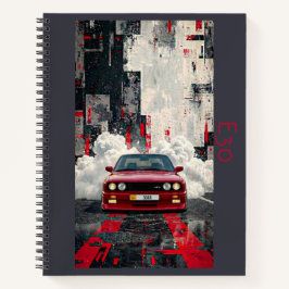 レトロE30 M3 シネマティックアート スパイラルノート – JDM & ノートブック