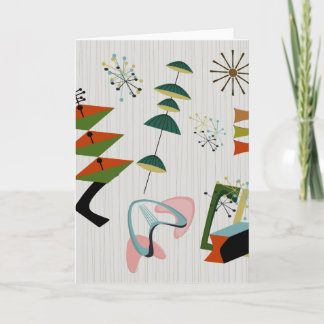 レトロEames時代の原子刺激を受けた カード